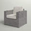 Fauteuil club Aviara - gris
