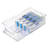 iDesign Linus BPA-Free Plastic Stackable Deep Organizer Bin with Handles - 14.6" x 8" x 4", Clear