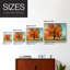 «Autumn's Passion» - reproduction encadrée - Restickable-1664762077-1664762079