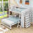 Kids Twin Over Full Bunk Bed with Drawers-70556380