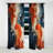 Auxier - Painting Curtain - Blackout Abstract Curtain - 1 Panels-1863091869