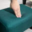 Linen Upholstered Foot Rest , With Plastic Leg Attachment For Living Area , Groundwork Room