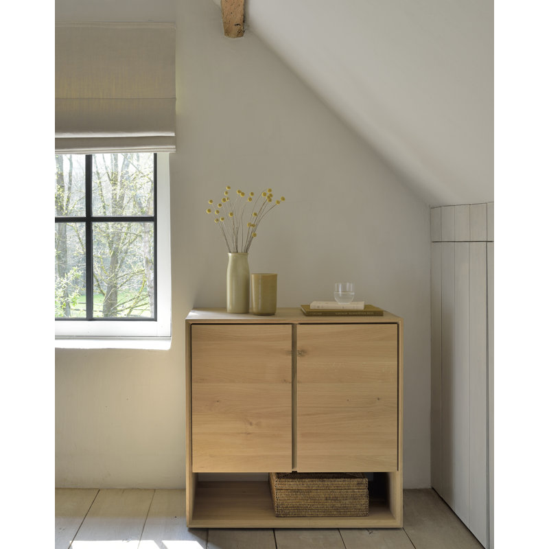 Nordic 31.5'' W Solid Wood Sideboard
