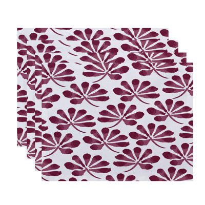 Allen Park Polyester Floral Rectangle Placemat