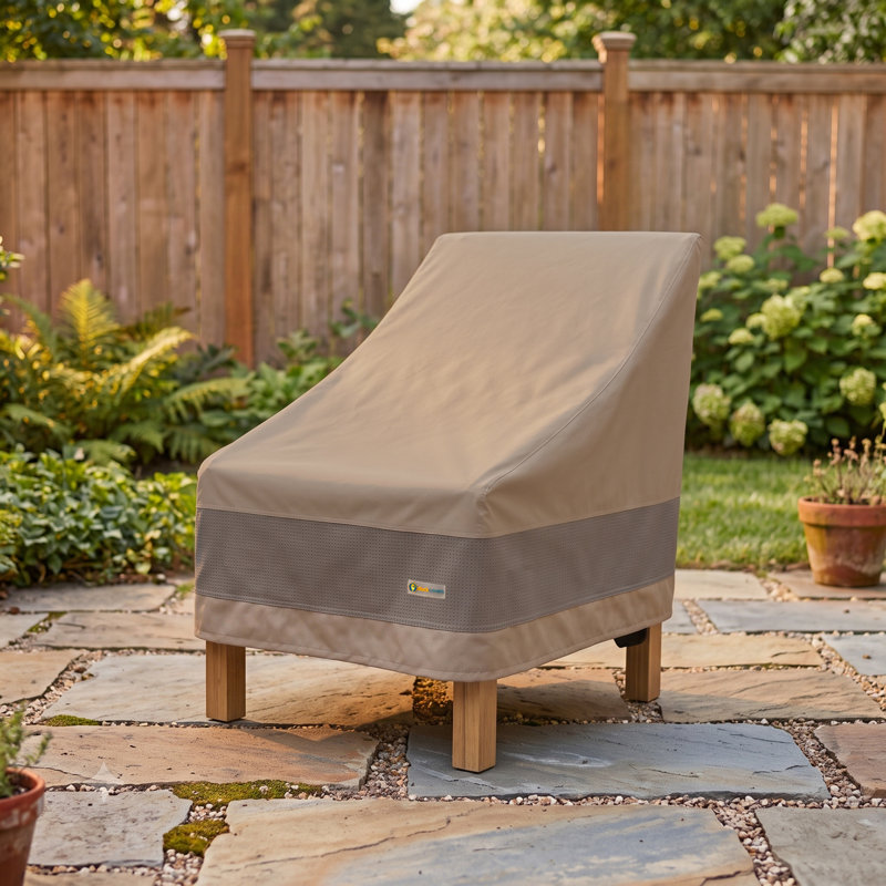 Steve Elegant Waterproof Outdoor Chair Cover, 34" W x 35" D x 36" H