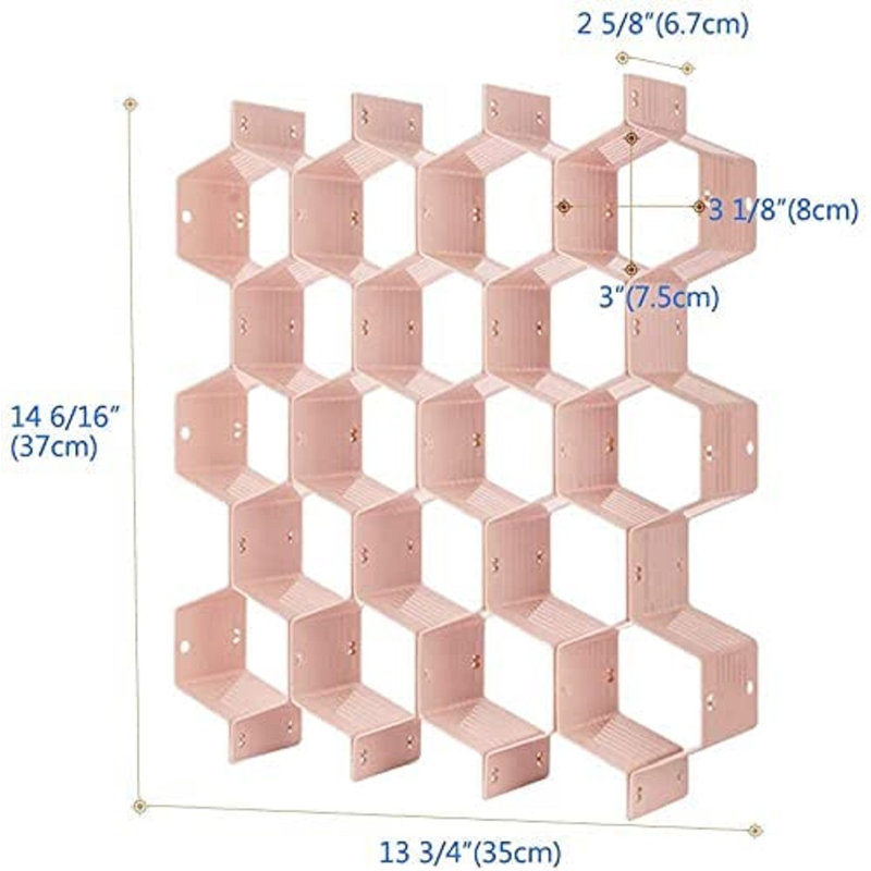 Hamil Plastic / Acrylic Shelf Divider