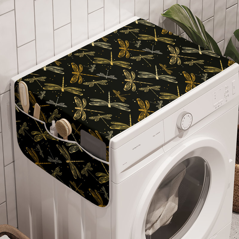 Paquet de 2 boîtes de rangement East Spring Home Spring Retro Machine à laver 47 po x 18,5 po