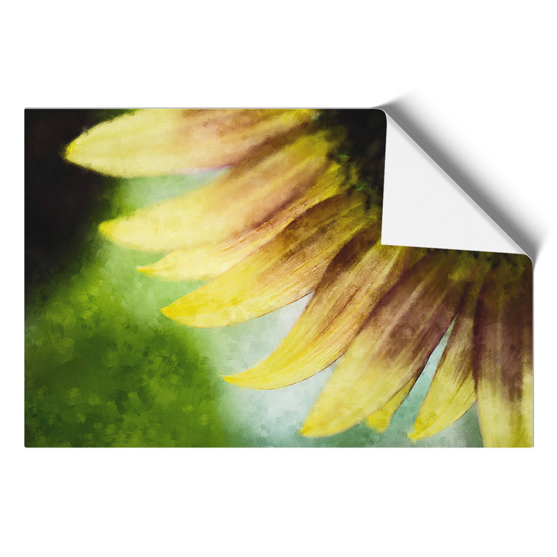 Sunflower Painting - Frameless Print, 42cm H x 59cm W x 0.1cm D