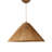 Boho Woven Rope Cone Pendant Light Chandelier