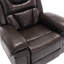 Fauteuil inclinable manuel avec bande lumineuse DEL-1558976750