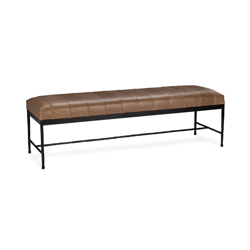 Banc en cuir Madeleine