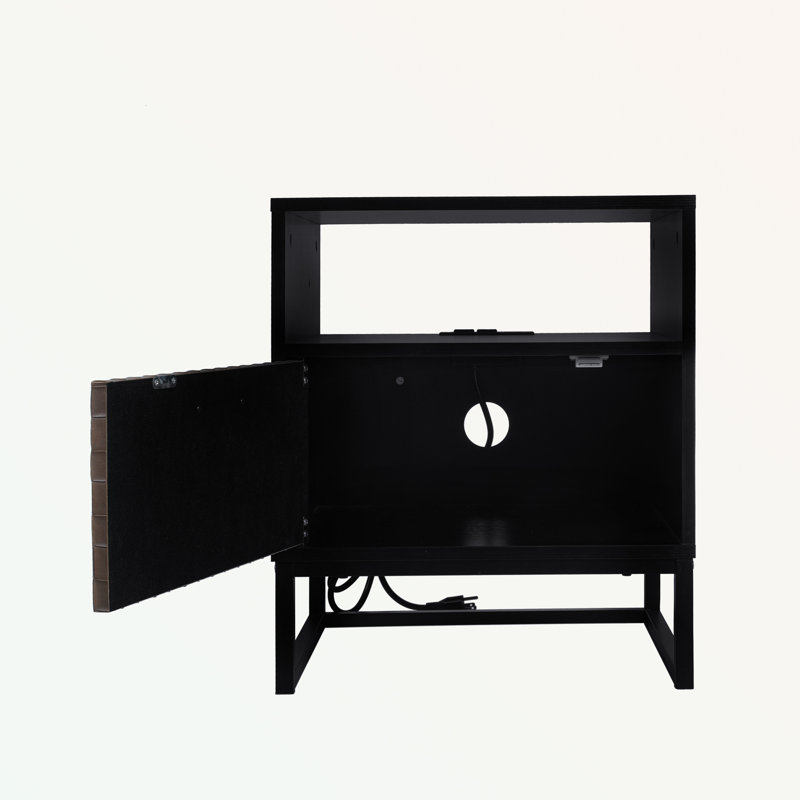18.78'' W Particle Board / Chipboard Nightstand