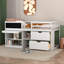 Lit mezzanine simple avec bureau Hambley de Harriet Bee-172834145