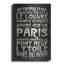  «Paris» par Erin Clark, art mural en métal, 24 po x 36 po-1834084820