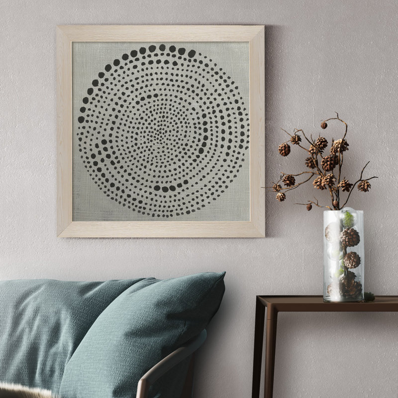 Mythos II - reproduction d'art sur toile, H 17 po x l 17 po x P 1,5 po, Cadre blanc