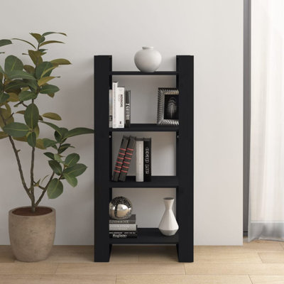Gelissa 125cm H Solid Wood Etagere Bookcase