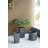Cement Planter Large, Indoor Outdoor Garden Functional  Decor-748117958