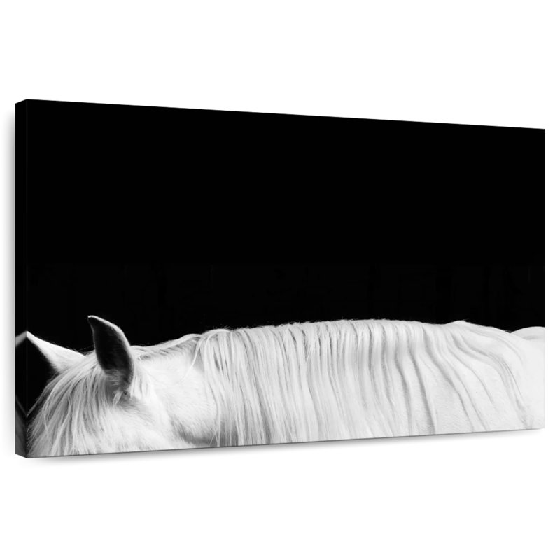 White On Black II, 20" H x 30" W