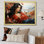 Japon Art Ukiyoe Reverie Of Woman I - Japanese Wall Art Living Room