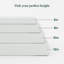 Matelas en mousse viscoélastique imprégnée de charbon de bois 6 po Zinus-50350182-111767410