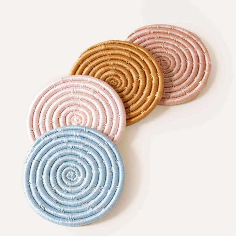 Solid Coasters - Set of 4