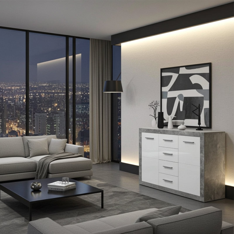 Burnese 117cm Sideboard