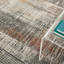 Tapis gris abstrait Dolson-574133266