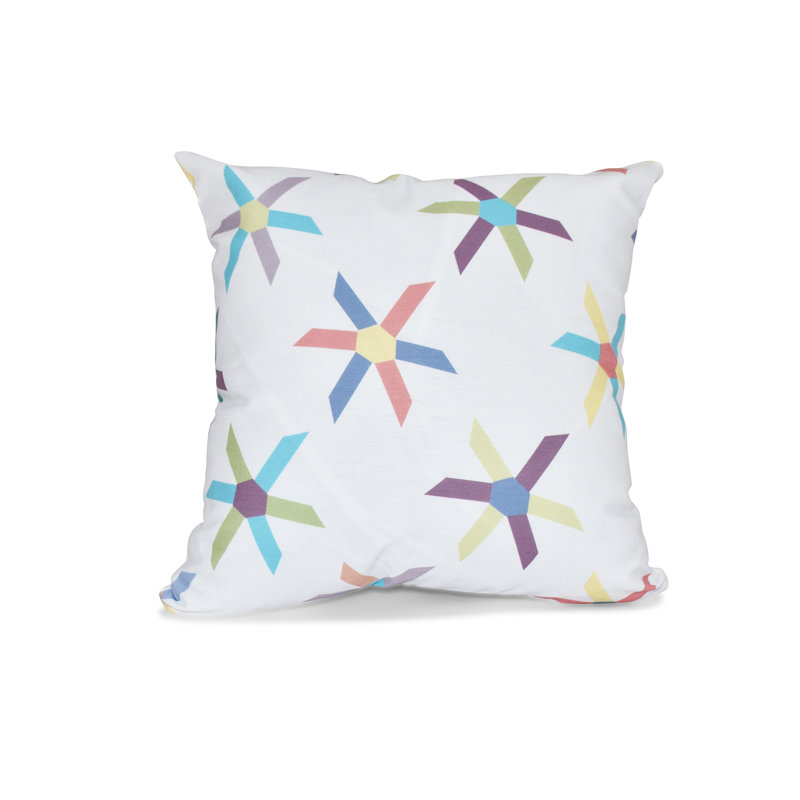 Housse de coussin d'extérieur carré Beach Insert, 18 po x 18 po, Turquoise