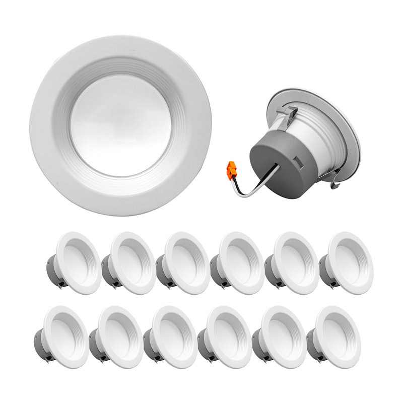 Ensemble d'éclairage encastré 4 "3000K Remodel LED Retrofit