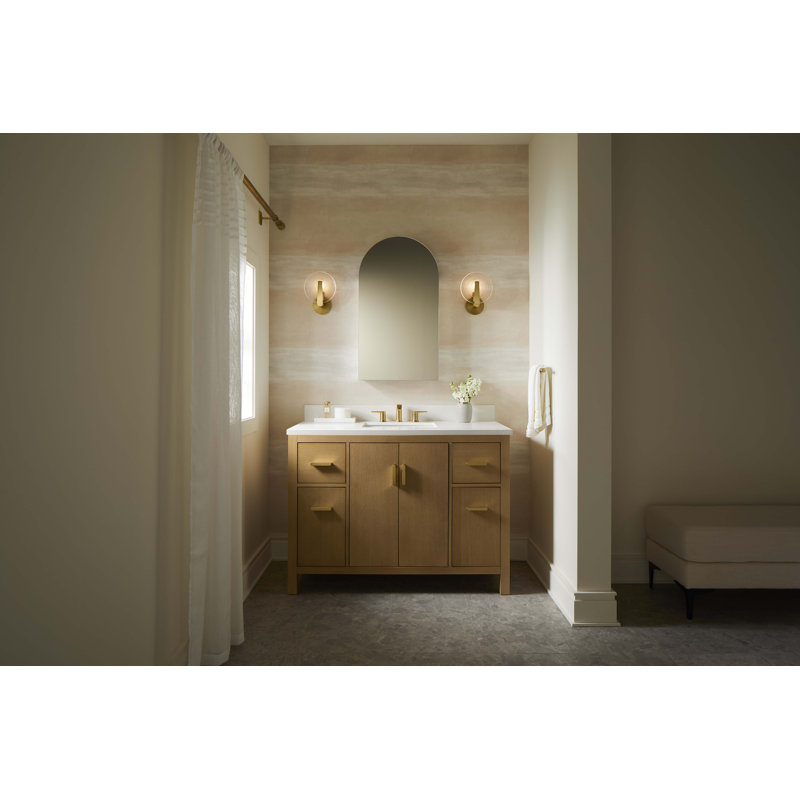 KOHLER Embark Premium Xl 20 in. W x 36 in. H Arched Medicine Cabinet with Mirror