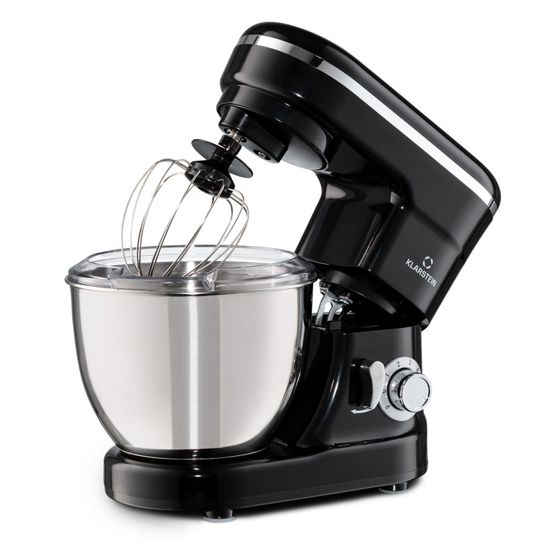 Klarstein 6 Speed 4L Stand Mixer, Black