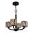 Heavner 4 - Light Glass Chandelier-45861822-30724861-45861823