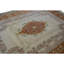 High-Quality Hand-Knotted Cream And Rust Area Rug