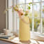 Vase de table en céramique blanche 11 "avec poignée à sangle Lido-1373824396-1373824395