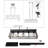 Deizel 5-Light Metal Linear Pendant-73566526