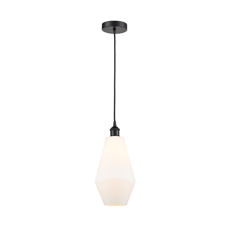 Gabbie 1 - Light Pendant, Matte White, Matte Black