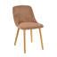 48.5cm H Upholstered Dining Chairs With Wooden Legs-1989438042-1984105162