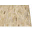 Tapis beige moderne en similicuir 6X6-75259617