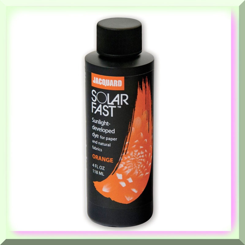 SunPrint 8oz Orange Photographic Art Dye