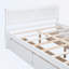 Lit plateforme avec rangement en bois massif Sebbie-829696168-829696169