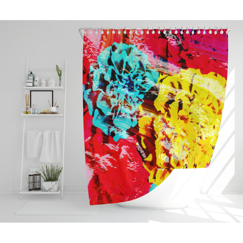 Dimitrin Polyester Shower Curtain Set