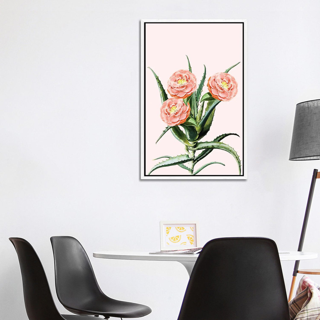 Blush Cactus II von 83 Oranges - Galerie-verpackte Leinwand Giclée