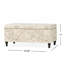 Storage Ottoman,Rectangular Ottoman Bench,Upholstered Storage Bench,Foot Rest for Living Room, Entryway and Bedroom,
