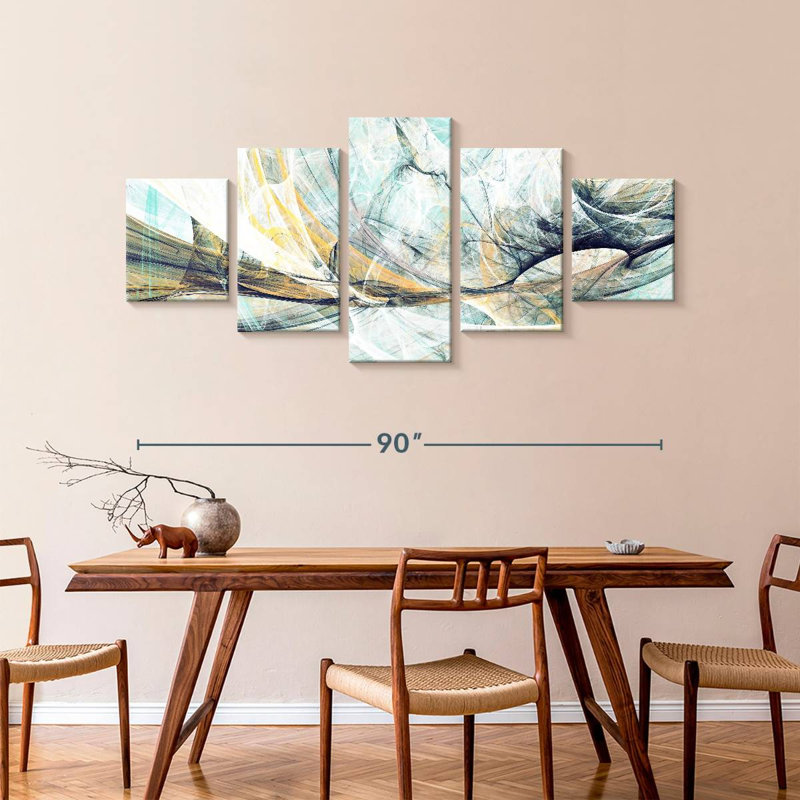 Wispy Dynamic Glazer, 42" H x 92" W