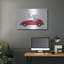  «Éléphant dans une voiture» par Rachel Nieman, art mural en métal, 36 po x 24 po
