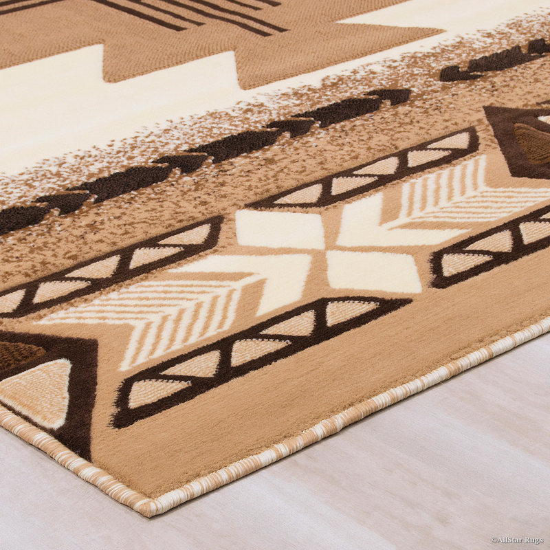 Southwestern Indoor Rug, Rectangle 5'2" x 7'2"