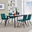 Chaise d'appoint rembourrée en velours Girton-885654611