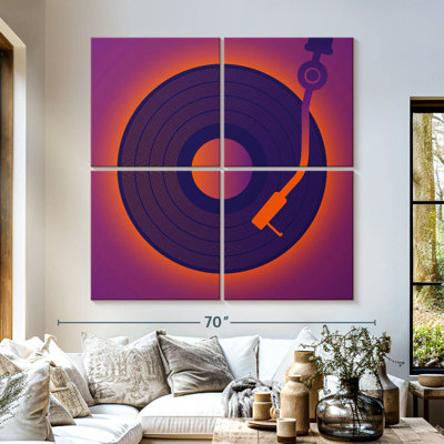 Abarca Glowing Vinyl Record