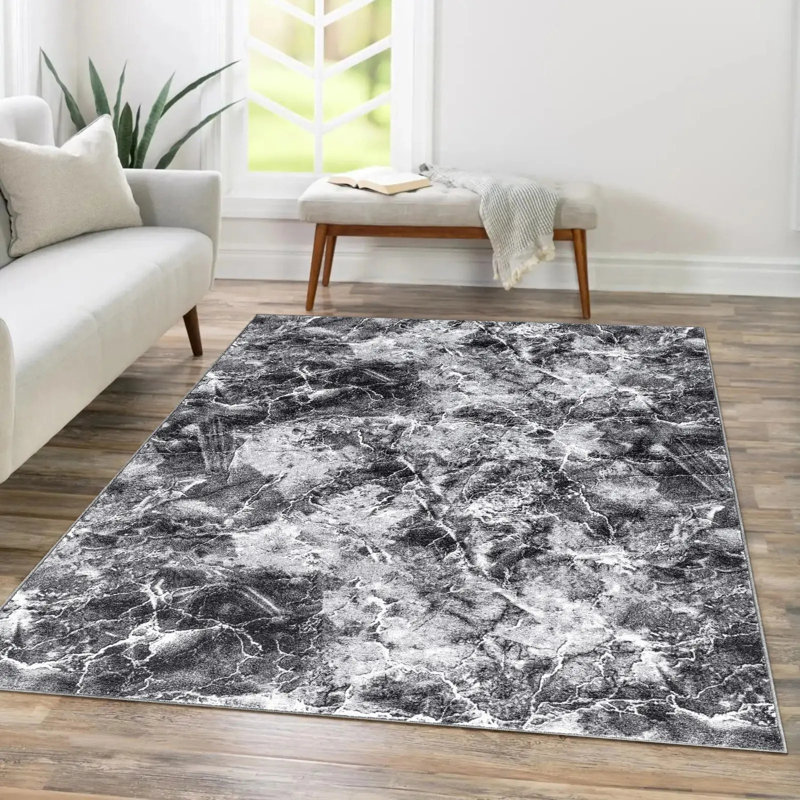 Solid Colour Area Rug, Rectangle 200 x 290 cm