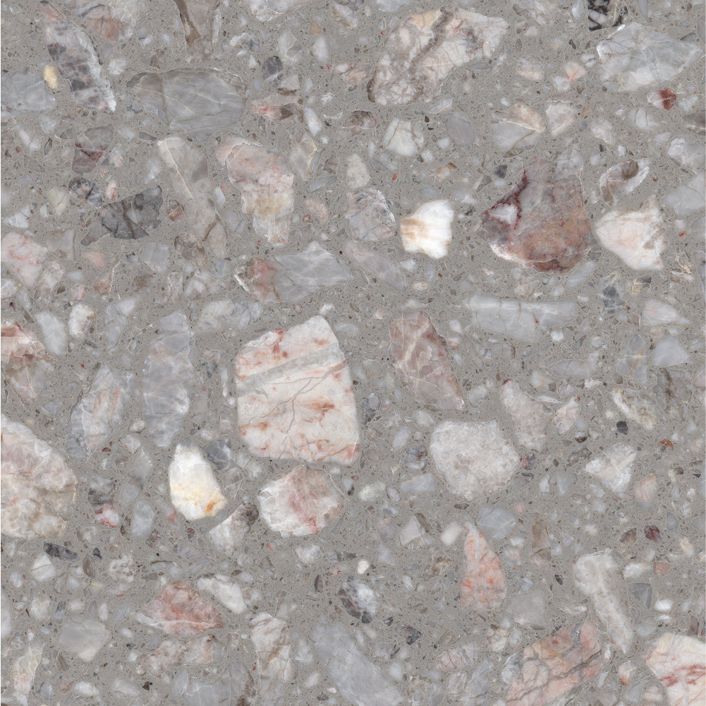 Agglo 24" x 24" Honed Tile, Fior Bosco